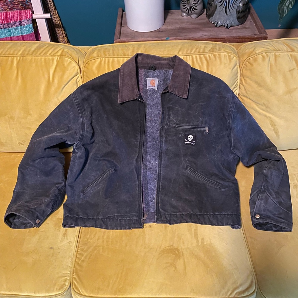 Vintage made in USA lined Carhart Detroit jacket XL
